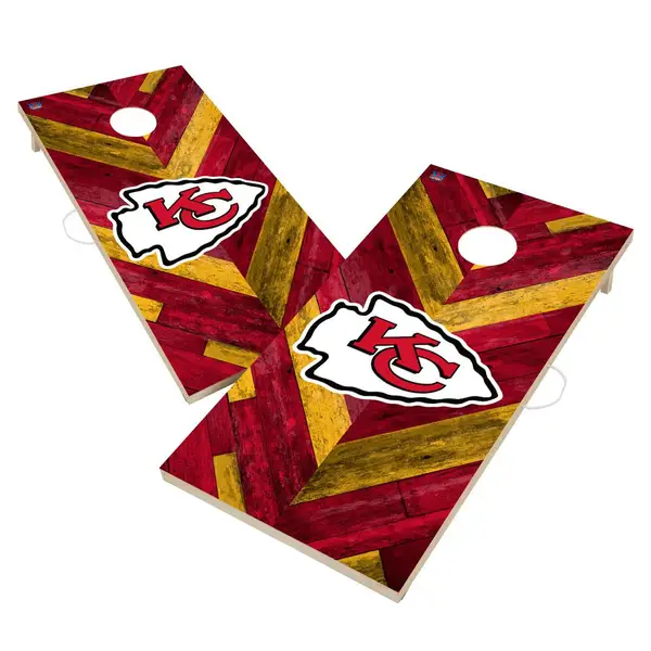 Bears Weathered Triangle Cornhole Wraps