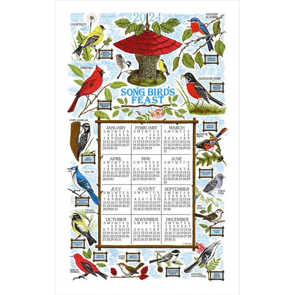 Stevens linen calendar online towels 2021