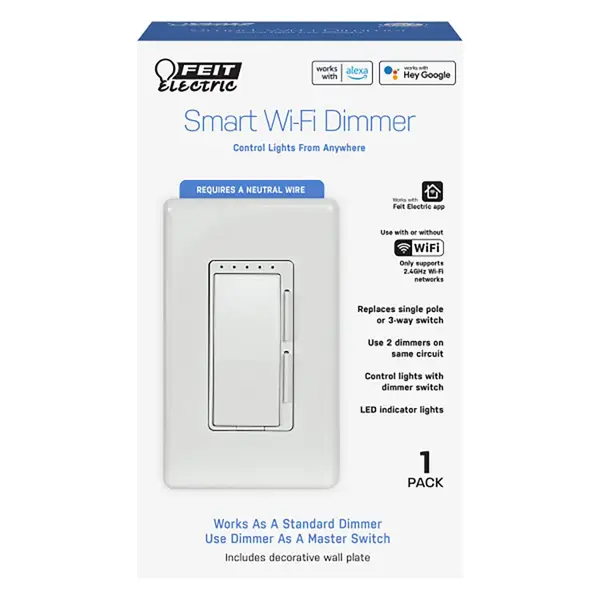 Feit Electric Wi-Fi Smart Dimmer - general for sale - by owner - craigslist