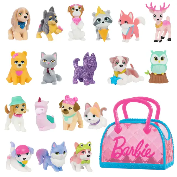 5 Surprise Plushy Pets Mystery Capsule - Surprise Mini Stuffed Animal  Mystery Bundle with Puppies PALS Stickers (Mystery Plushies for Kids)