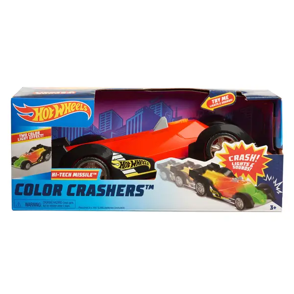 Best Buy: Hot Wheels Color Crashers Styles May Vary 98000