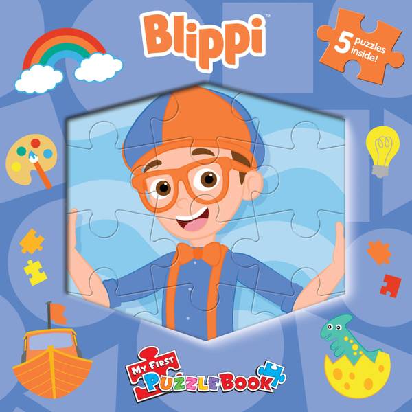 Phidal Publishing Inc Blippi My First Puzzle Book - 9782764354780 ...