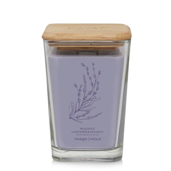Yankee Candle 19.5 oz Peaceful Lavender and Sea Salt Candle - 1633812