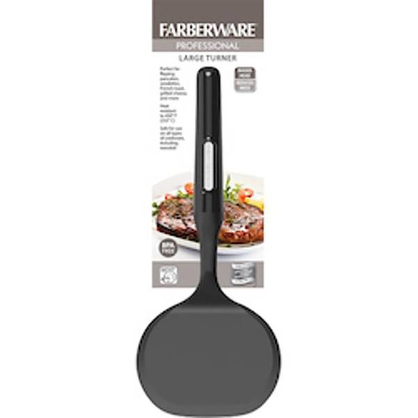 Farberware Professional Heat Resistant Nylon Meat and Potato Masher, 10  in-Black