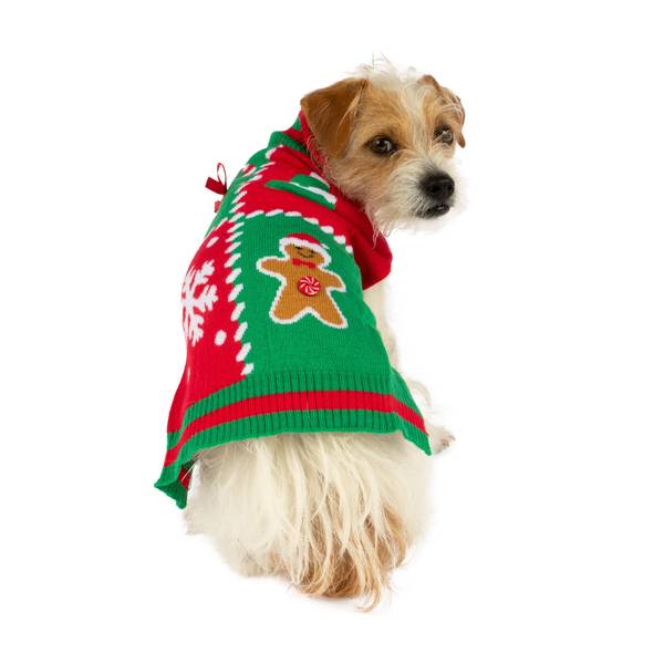 Simply Dog Icon Patchwork Pet Sweater - 22120993 | Blain's & Fleet