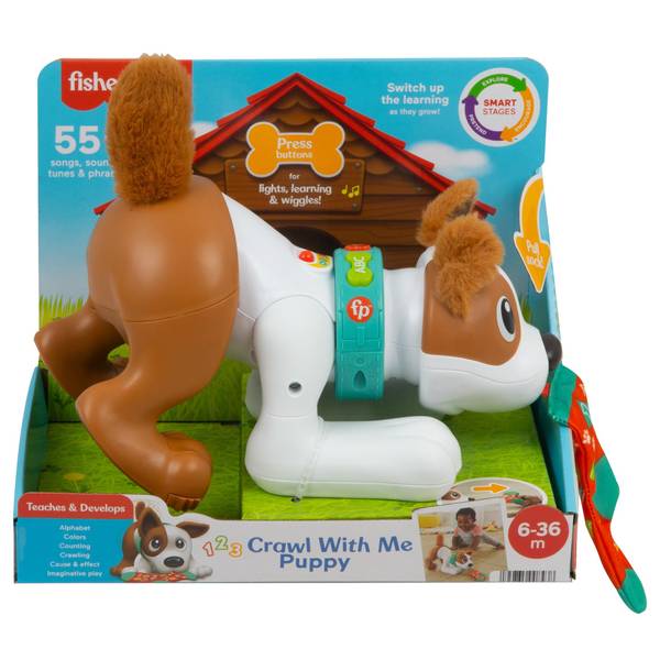 Fisher-Price 123 Crawl With Me Puppy - HCF29 | Blain's Farm & Fleet