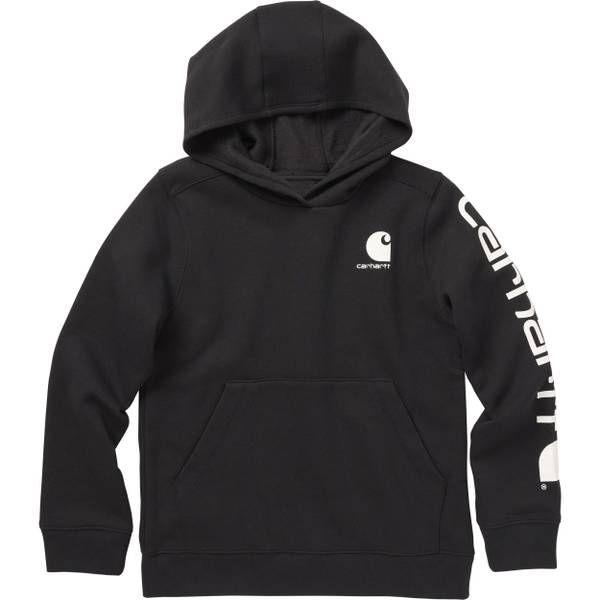 Carhartt Boy's Logo Sweatshirt, Caviar Black (001), XL - CA6272-K01-JT1 ...