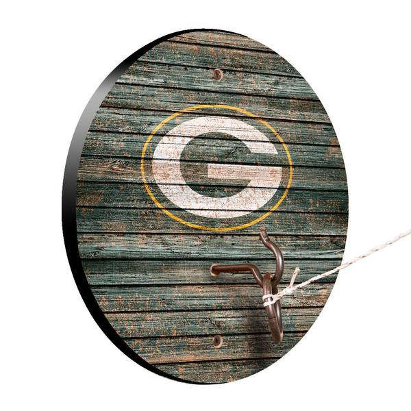 Green Bay Packers Fan's Choice Dartboard Cabinet Set