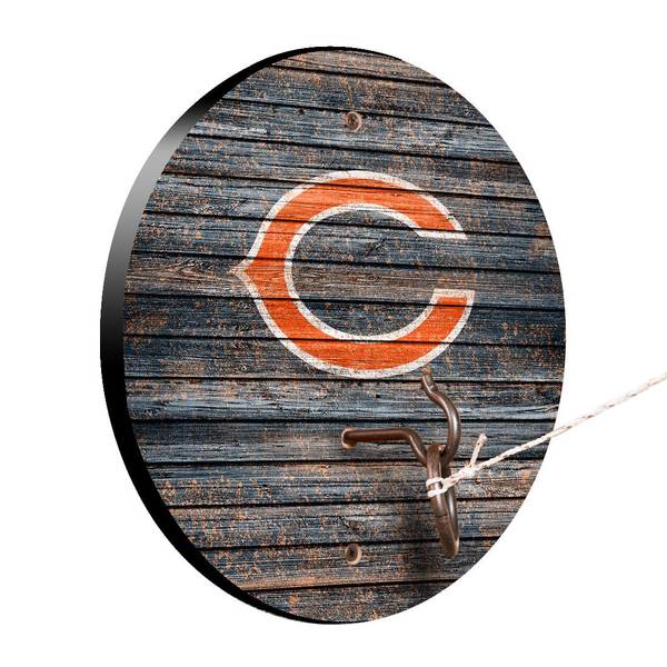 Victory Tailgate Chicago Bears NFL Hook and Ring Game Weathered Design ...