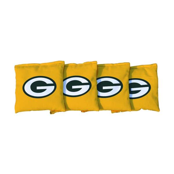 Green Bay Packers 2' x 4' Herringbone Design Cornhole Set