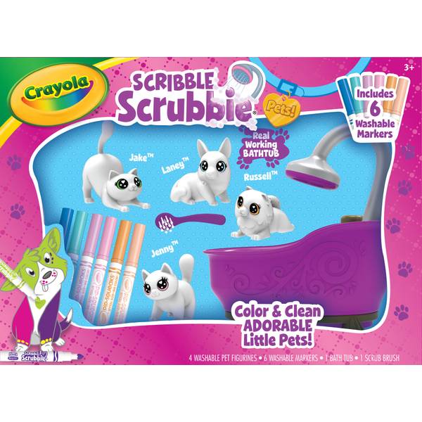 Make Your Pets Glam with Crayola's Scribble Scrubbie Pets - The Toy Insider