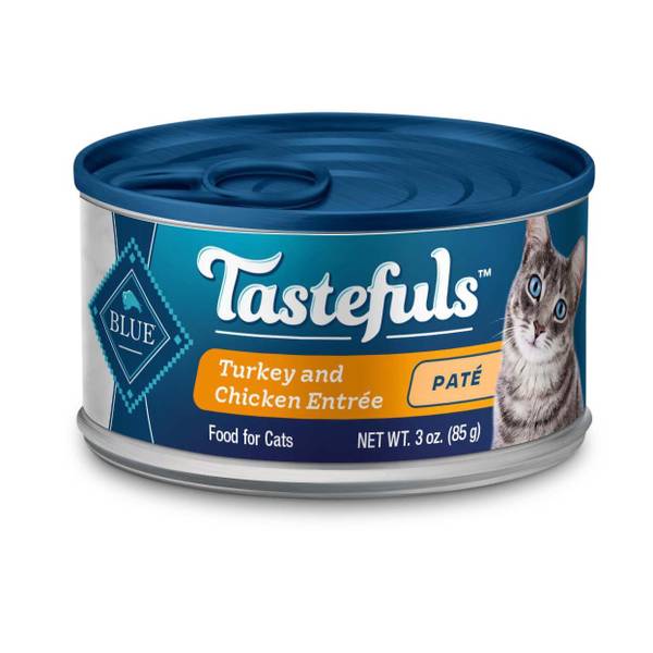 Photo of Turkey & Chicken Entree Natural Pate Wet Cat Food, 3 oz, Turkey First Ingredient