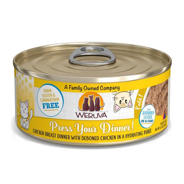 Photo of Press Your Dinner with Chicken Pate, 5.5 oz, Pureed to Purr-fection