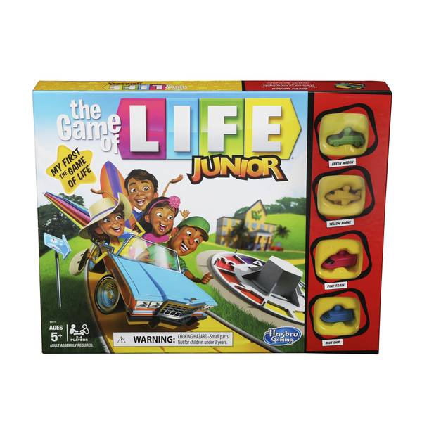 Hasbro The Game of Life Junior Board Game - E6678