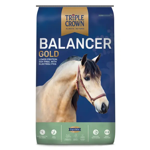 Triple Crown 50 lb Balancer Gold Feed - G4127 | Blain's Farm & Fleet