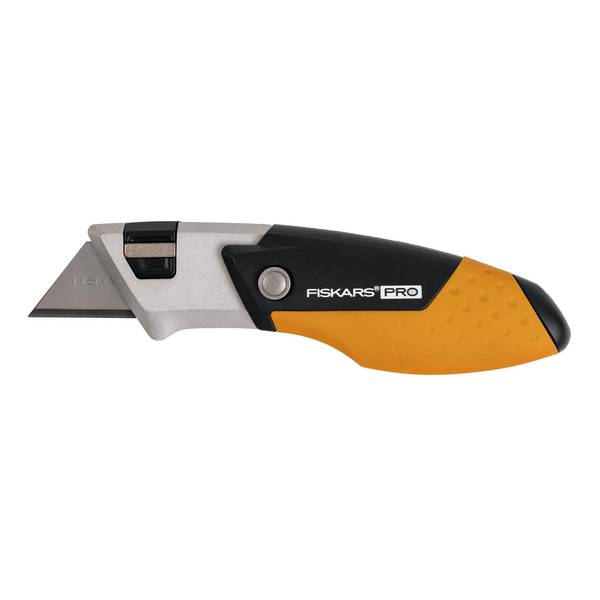 Fiskars Pro 5 in. Folding Pro Utility Knife Orange 1 pk -Pack of 1