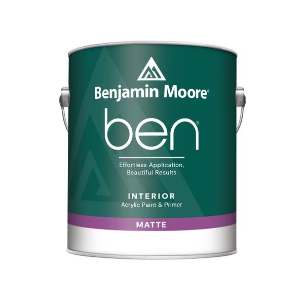 Photo of 1 Gallon ben Matte 3X Interior Paint