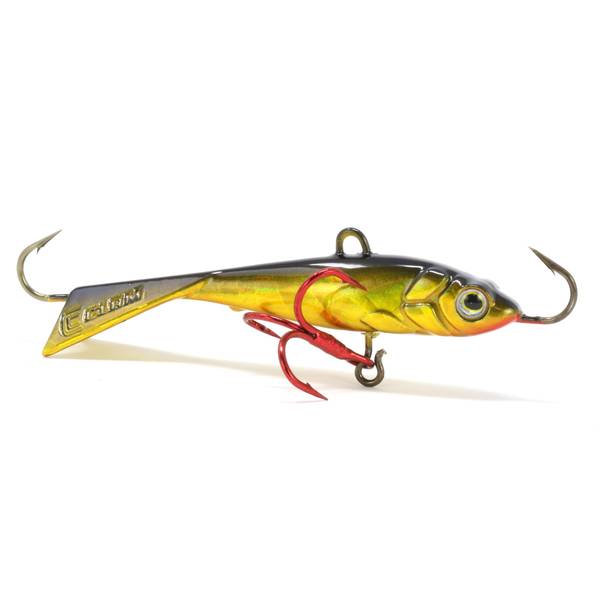 Clam 1/16 oz Size 16 Gold/Black Hologram Tikka Mino Lure 15849