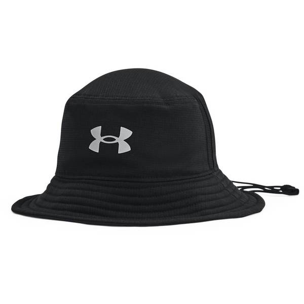 Under Armour Men's Isochill Armourvent Bucket Hat, Black, M/L - 1361527 ...