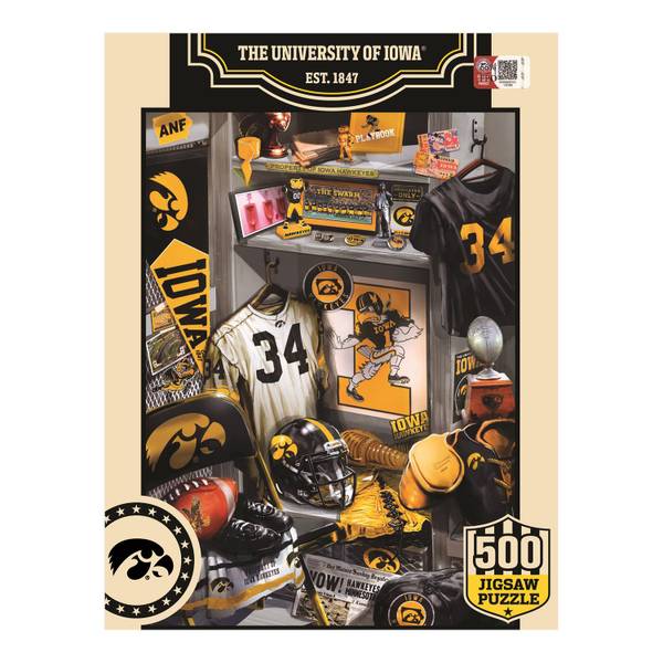 Masterpieces 500-Piece Green Bay Packers Locker Room Puzzle