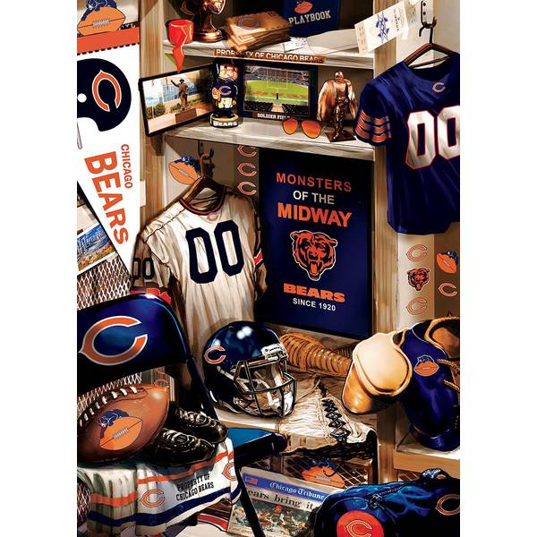 NFL Chicago Bears Game Day in the Dog House Puzzle - 1000Pc