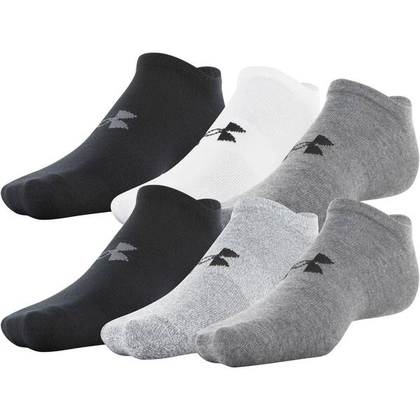 Men's UA Essential Lite 6-Pack Socks