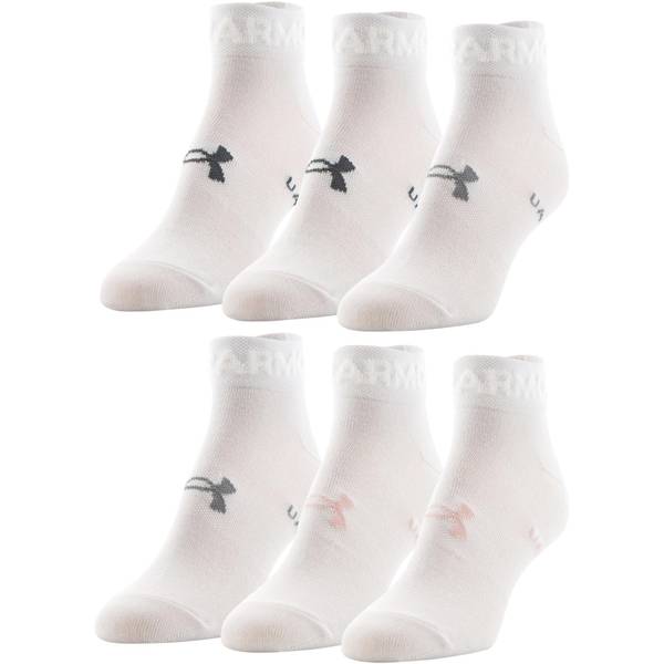 Under Armour Ua Grippy Iii No Show Socks 2-pack in Black