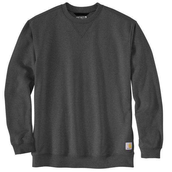WORK 'n MORE - CARHARTT BASE FORCE MIDWEIGHT CLASSIC CREW - BLACK