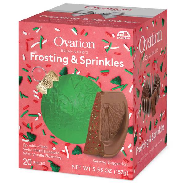 Ovation Seasons Frosting Sprinkles Milk Chocolate 715860 Blain's