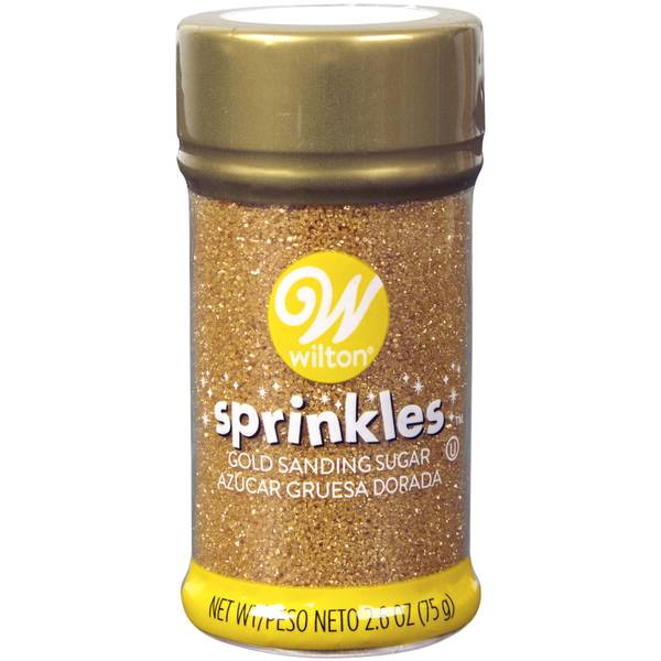 Ornament Sprinkles Pouch Candy Cookie Decorations Wilton Gold Silver