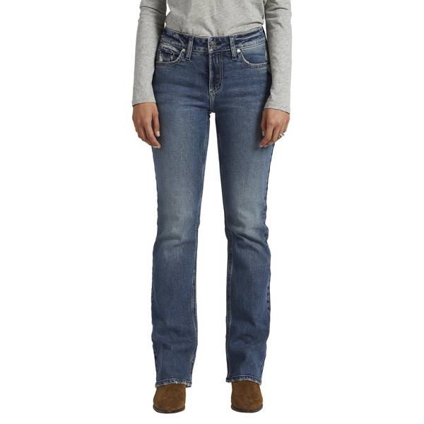 Silver Jeans Women's Suki Mid Rise Slim Bootcut Jeans - L93616EOE348-26X31  | Blain's Farm & Fleet