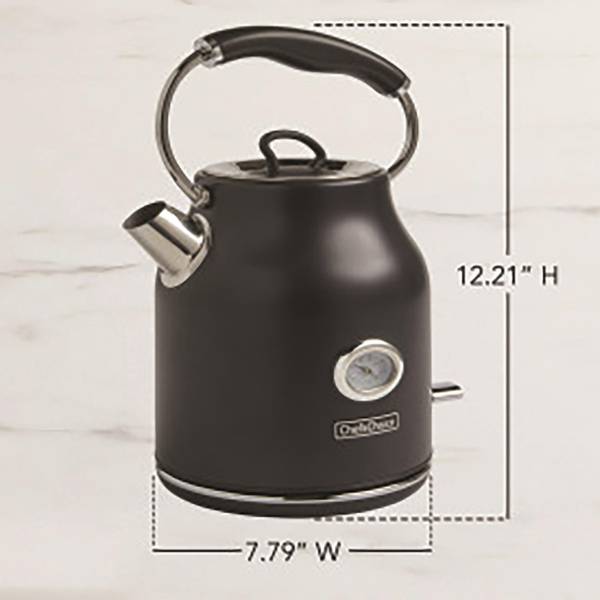 3.4 Quart grey Whistling Tea Kettle Tea pot for Stove Top , Food