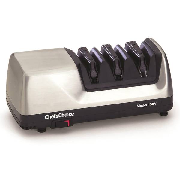 Chef'sChoice Hone EdgeSelect Professional Electric Knife Sharpener for  20-Degree Edges Diamond Abrasives Precision Guides for, Straight and  Serrated