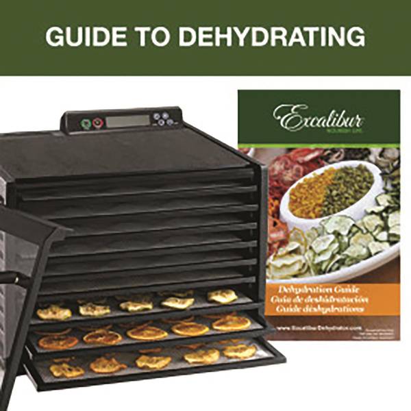 Excalibur 9-Tray Digital Dehydrator With 48 Hour Timer - 3948CDB