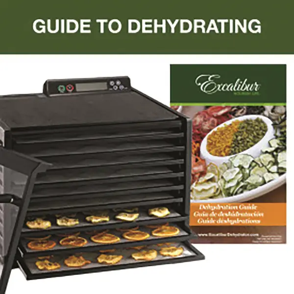 Excalibur 9-Tray Digital Dehydrator With 48 Hour Timer - 3948CDB