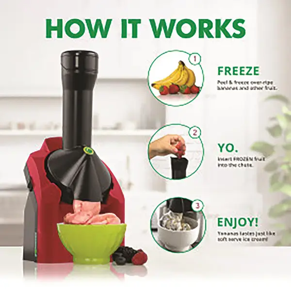 Yonanas DOLE Dessert Fruit Soft Serve Maker BANANAS NEW IN BOX