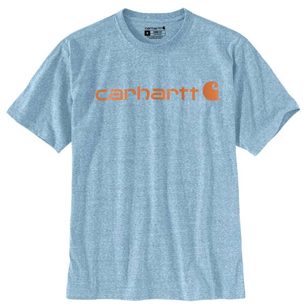 Carhartt Men's Loose Fit Heavyweight Short-Sleeve Logo Graphic T