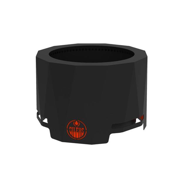 Blue Sky 24" Peak Edmonton Oilers Smokeless Fire Pit PFP2416EO