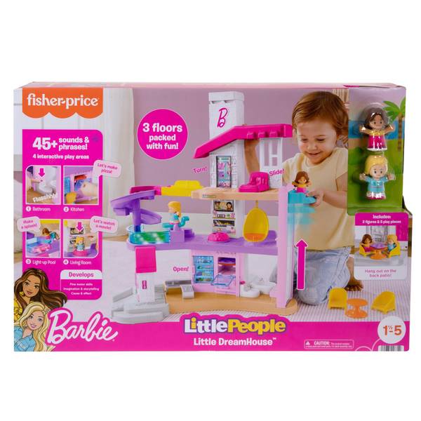 Little People Barbie Little DreamHouse - HCF61 | Blain's Farm & Fleet