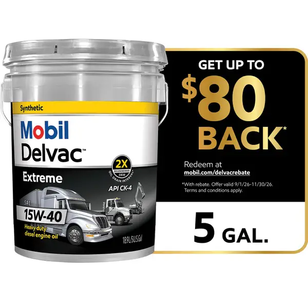 Mobil Delvac Extreme 15W-40 Heavy Duty Full Synthetic Diesel
