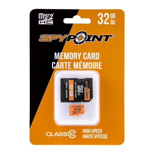 Spy Point MICRO-SD-32GB SD Card - 05889