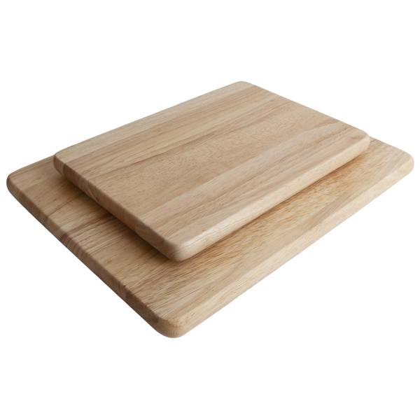 Martha Stewart Acacia Wood Oval Cutting Serving Board with Handle 11 X 15  NEW