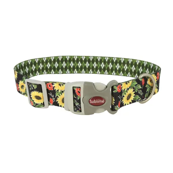 Coastal Pet 8- 12 Sublime Sunflower Adjustable Dog Collar - 26621 SUF12 |  Blain's Farm u0026 Fleet