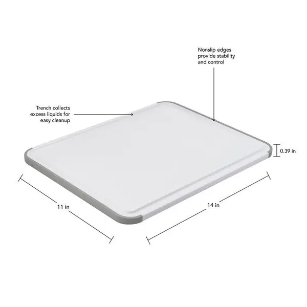 Premium Folding Cutting Board - 8 x 16 - GetStorganized