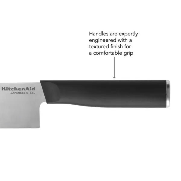 KitchenAid Classic 15-Piece Block Set with Built-in Knife Sharpener -  KE15STENBXOBA