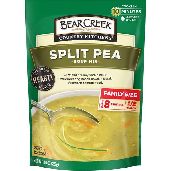 Bear Creek Country Kitchens 8 oz Split Pea Soup Mix 1152962 Blain's Farm & Fleet