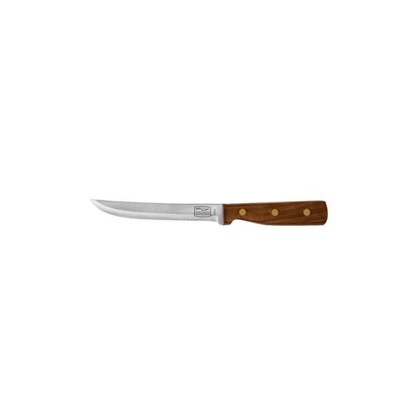 Chicago Cutlery 4-Piece Walnut Tradition Wooden Handle Steak Knife Set (2-Pack)