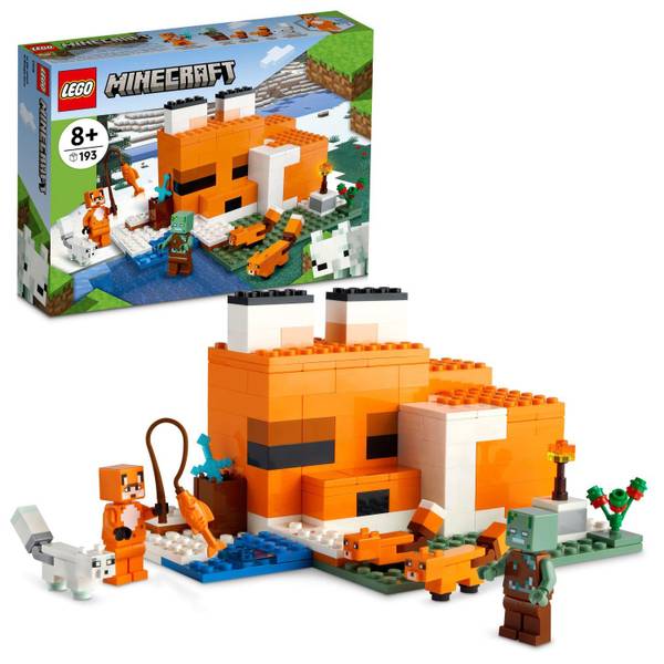 LEGO Minecraft The Fox Lodge 21178 Building Kit - 6379562 | Blain's