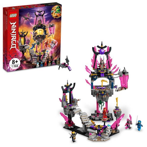 LEGO NINJAGO The Crystal King Temple 71771 Building Kit - 6378913 ...