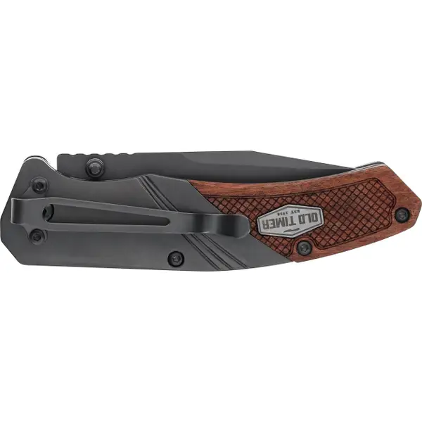 Old Timer Wood Ti-Nitride Assisted Opening Blade - 1189730